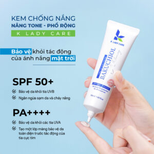 Kem Chống Nắng K Lady Care Sun Cream SPF 50+ PA++++ 50ml